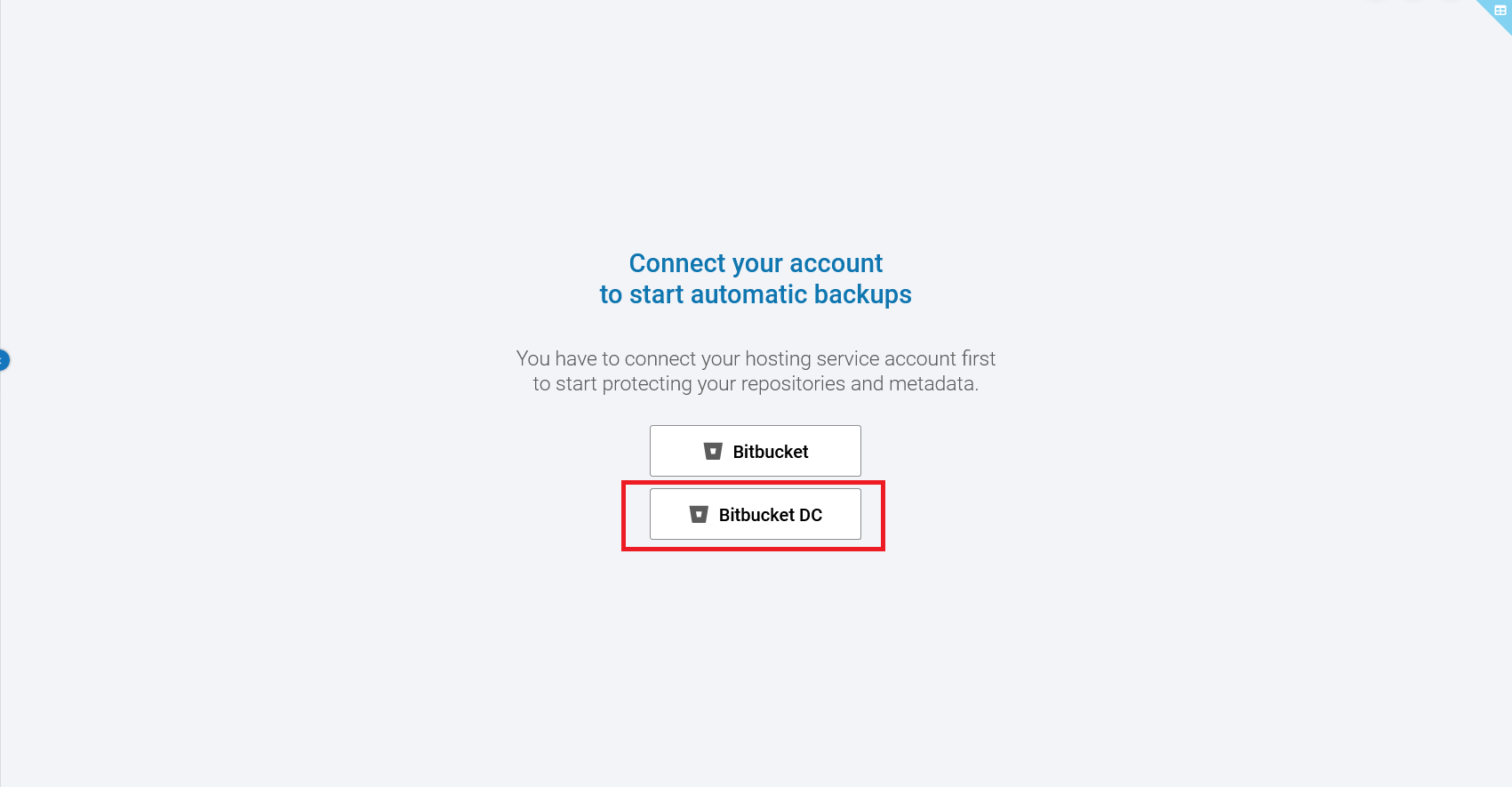 Bitbucket button